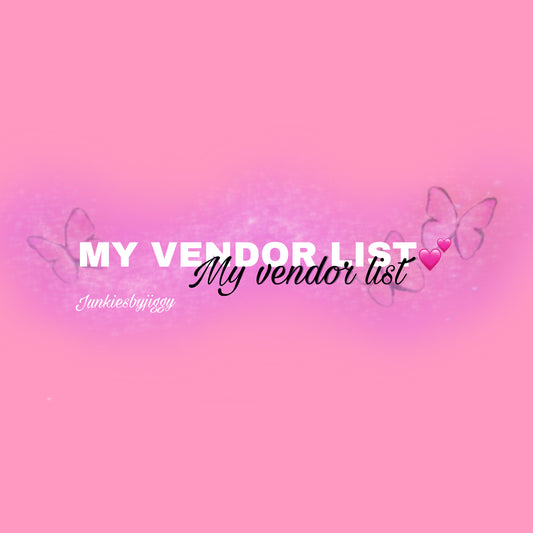 Vendor List